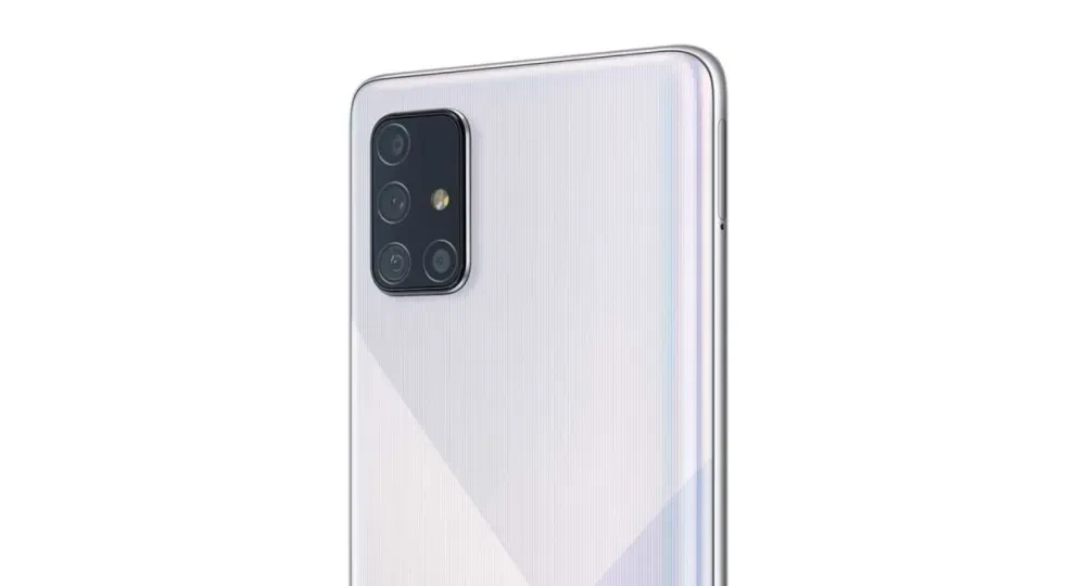 El smartphone Samsung Galaxy A71 incluye diseño de primer nivel. Foto: Cortesía