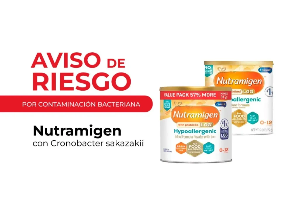 Cofepris alerta sobre retiro de lote de fórmula infantil Nutramigen.