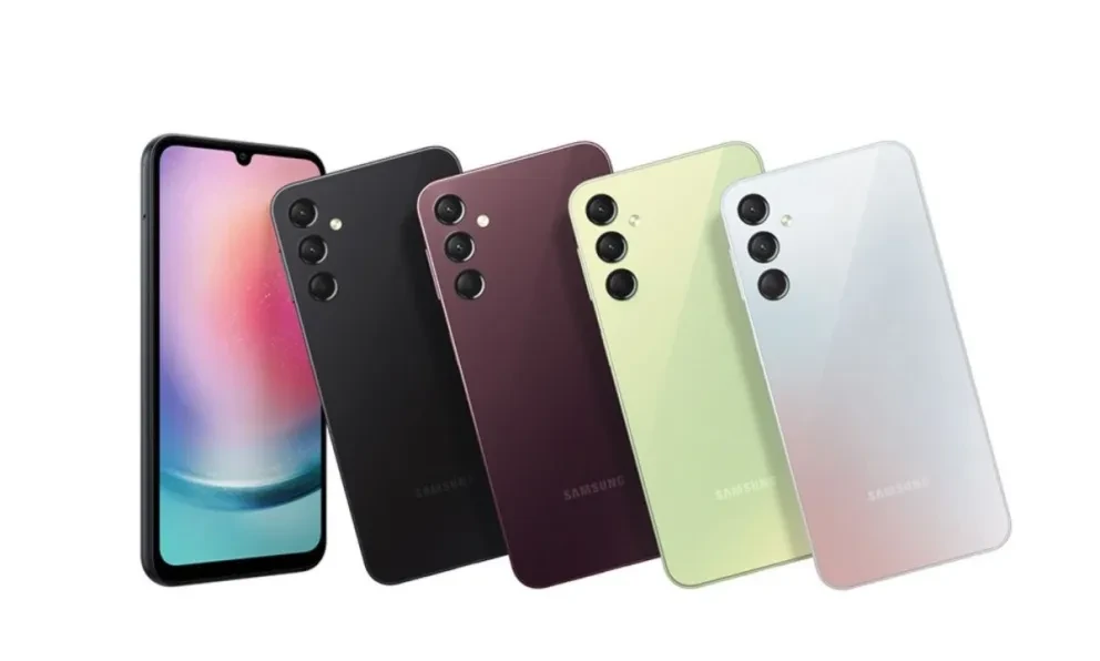 El smartphone Samsung Galaxy A24 incluye batería de alto rendimiento. Foto: Cortesía