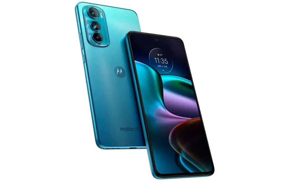El smartphone Motorola Moto Edge 30 incluye altavoces estéreo. Foto: Cortesía