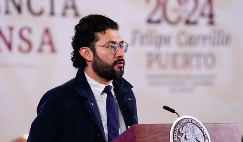 Secretario del Trabajo y Previsión Social (STPS), Marath Bolaños López.