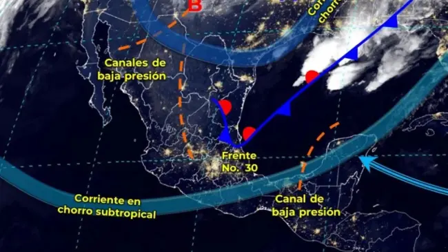 Pronóstico del clima en México hoy viernes 26 de enero de 2024