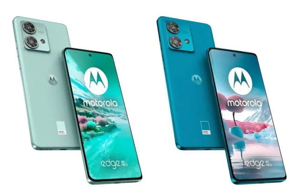 El smartphone Motorola Edge 40 Neo trae un diseño de primer nivel. Foto: Cortesía