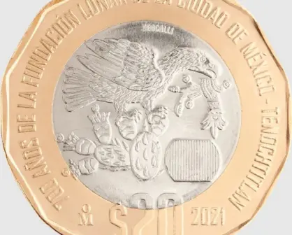 Esta moneda conmemorativa de 20 pesos se vende en $3 millones de pesos en Mercado Libre