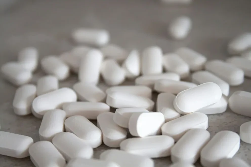 Pastillas de ciprofloxacina.
