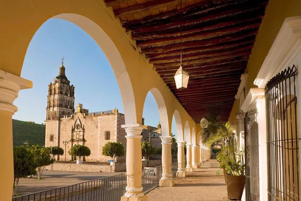 Parroquia de La Purísima Concepción Álamos, Sonora. Foto: Gobierno de México