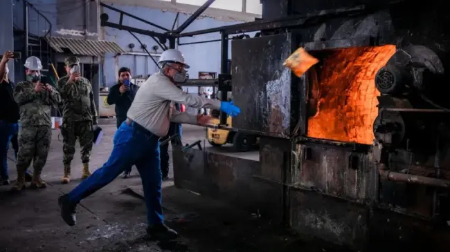 Destruyen en Sinaloa más de 48 toneladas de fentanilo.