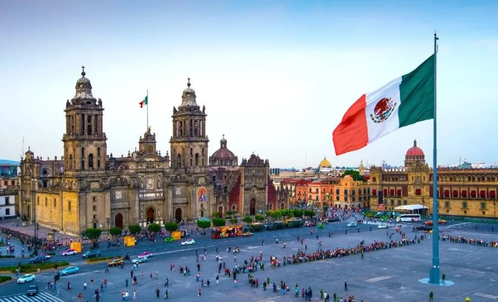 Zócalo en CDMX. Foto: John Coletti | Vogue México