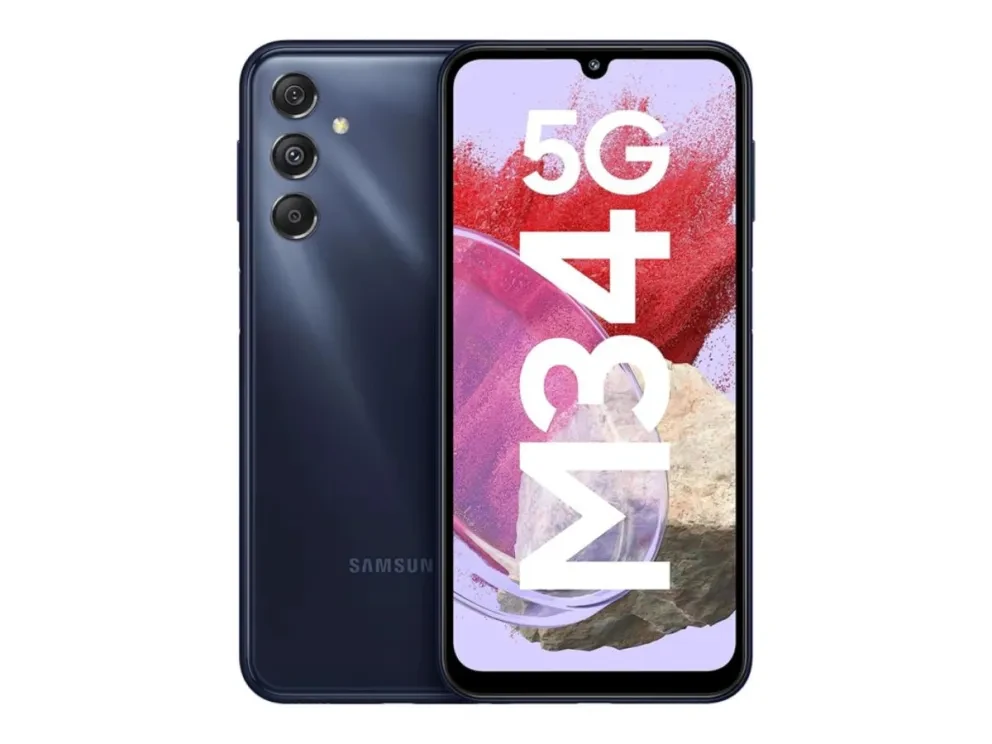 El smartphone Samsung Galaxy M34 viene con memoria RAM de 6 y 8 GB. Foto: Cortesía