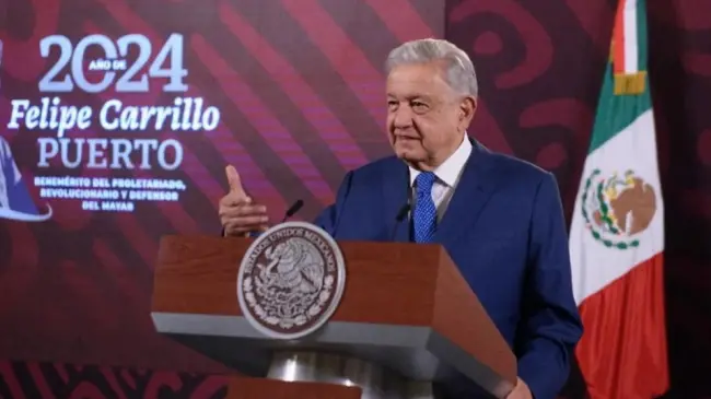 En la conferencia matutina de AMLO, funcionarios de la SEP presentaron los principales resultados de la estrategia educativa. Foto: Presidencia