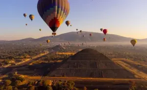A 500 metros sobre el cielo: Una nueva perspectiva de las Pirámides de Teotihuacán