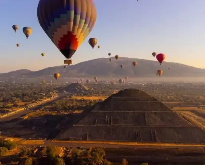 A 500 metros sobre el cielo: Una nueva perspectiva de las Pirámides de Teotihuacán