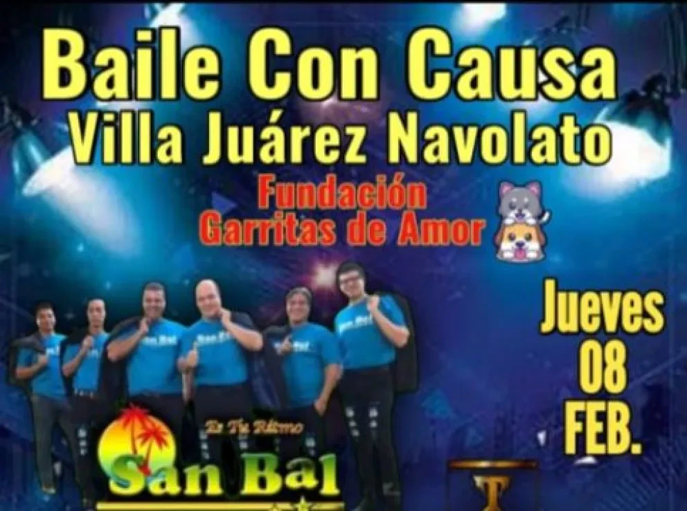 Asiste al Baile con Causa en Villa Juárez