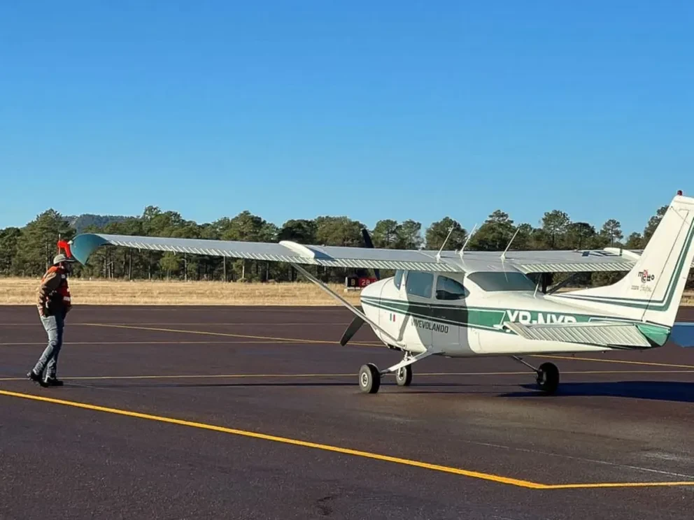 El miércoles 31 de enero, arrancó operaciones el Aeropuerto Barrancas del Cobre. Foto: Cortesía