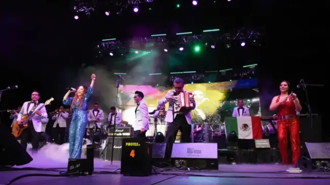Los Ángeles Azules se presentarán en el Carnaval de Ixtapa Zihuatanejo 2024. Foto: Cortesía