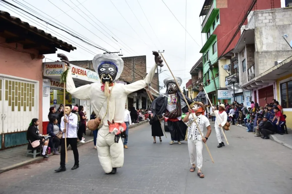 A unos días de que arranque el Carnaval de Huauchinango 2024, en Puebla. Foto: Cortesía