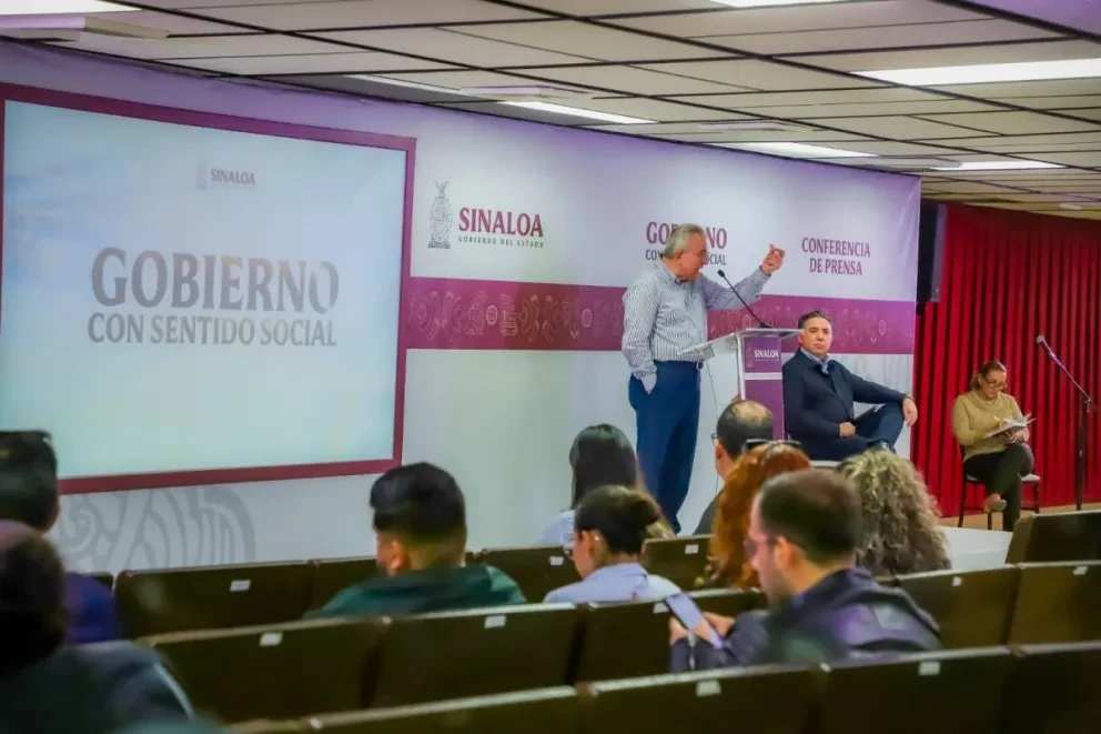 Rubén Rocha Moya, gobernador de Sinaloa.