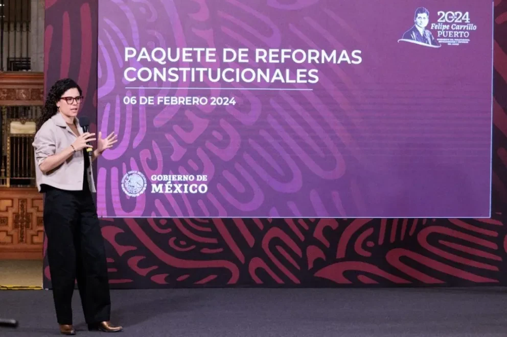 Conferencia de prensa de AMLO.