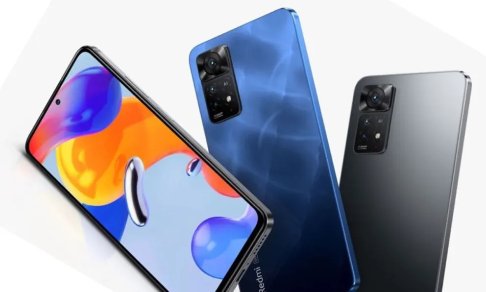 El smartphone Xiaomi Redmi Note 11 Pro incluye batería de larga duración. Foto: Cortesía