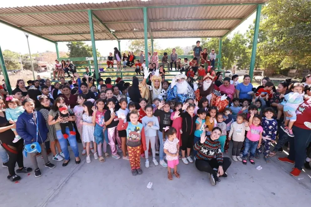 Más de 3 mil juguetes que fueron recolectados durante la campaña del juguetón 2023, implementada por la coordinación de voluntariado que dirige Bianca Cárdenas Jaime.