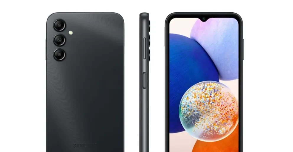El smartphone Samsung A14 trae memoria RAM de 4 GB. Foto: Cortesía