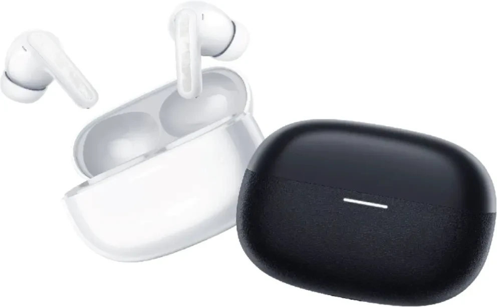 Los auriculares Xiaomi Redmi Buds 5 Pro están disponibles en colores; blanco y negro. Foto: Cortesía