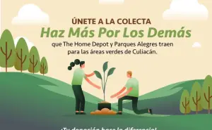 Beneficiarán parque de la Progreso Culiacán con Colecta “Haz más por los demás” de Home Depot 