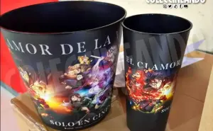 Así será palomera y vaso coleccionable de Demon Slayer en Cinemex