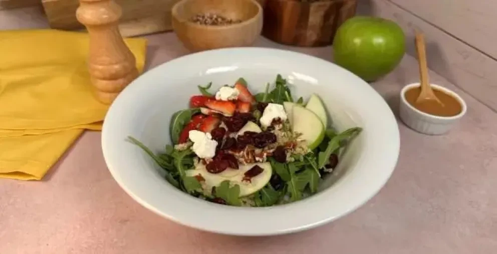 Ensalada de Quinoa y Manzana Verde