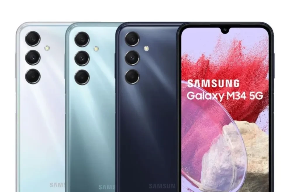 El smartphone Samsung Galaxy M34 promete buen rendimiento en pantalla. Foto: Cortesía