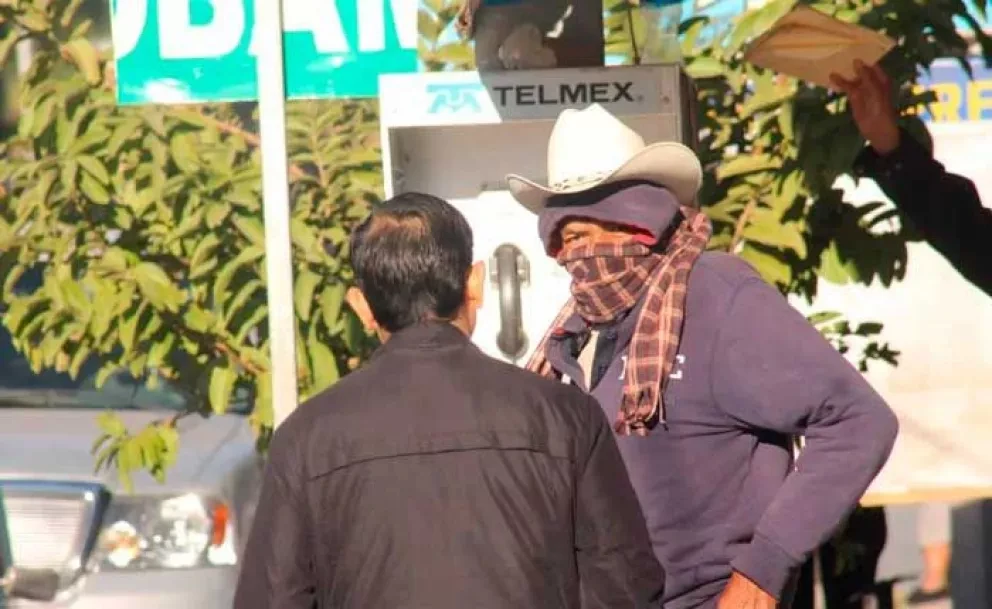 ¡Qué frío! Siguen las bajas temperaturas en el norte y centro de México hoy lunes 18 de diciembre de 2023