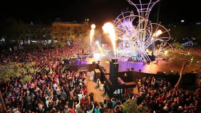Festival GDLuz 2024 en Guadalajara.
