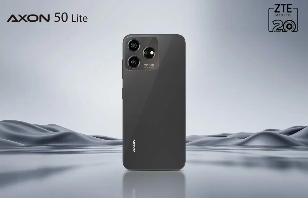 Mercado Libre puso el smartphone ZTE Axon 50 Lite con el 35% de descuento. Foto: ZTE