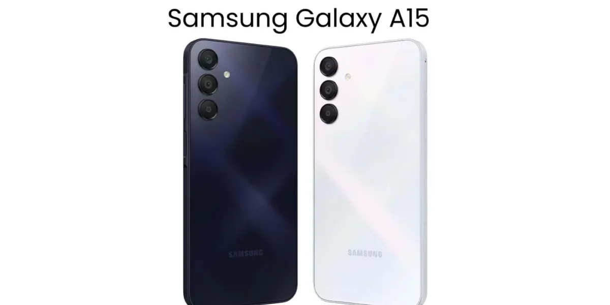 El smartphone Samsung Galaxy A15 trae un diseño muy atractivo. Foto: Cortesía