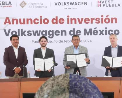 Volskwagen invertirá mil millones de dólares en Puebla para impulsar electromovilidad