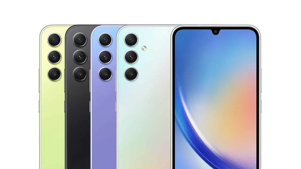 Smartphone Samsung Galaxy A 54 con cámara principal de 50 megapíxeles. Foto: Cortesía