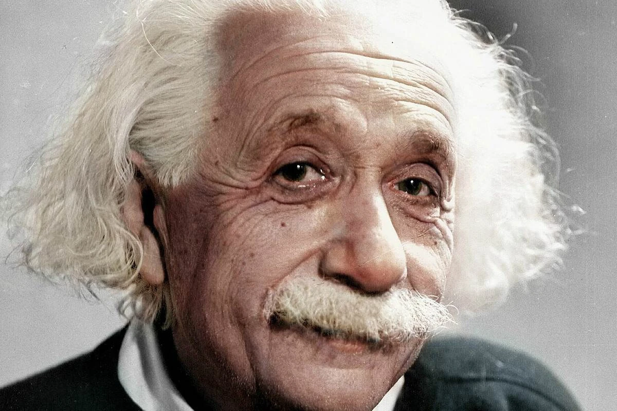 Albert Einstein.