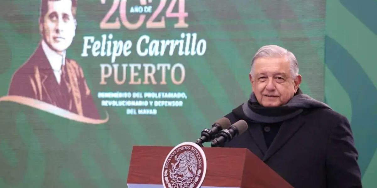 Andrés Manuel López Obrador, presidente de México.