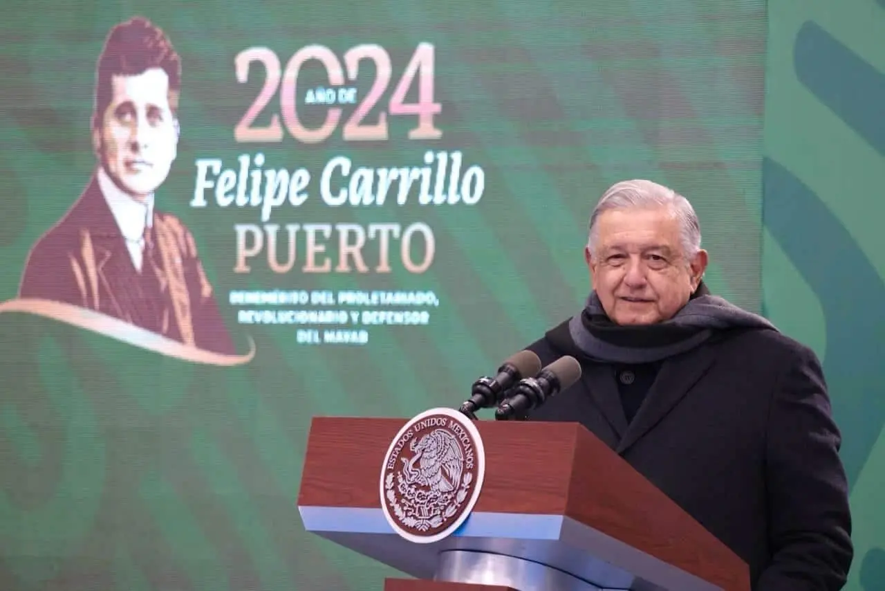 Andrés Manuel López Obrador, presidente de México.