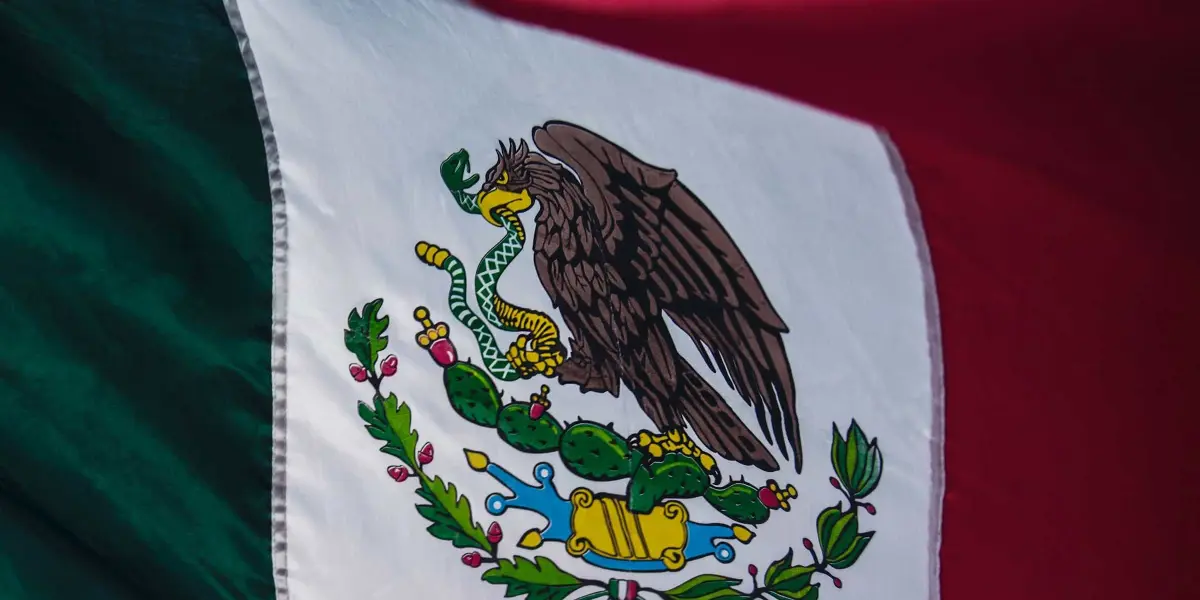 Bandera de México.