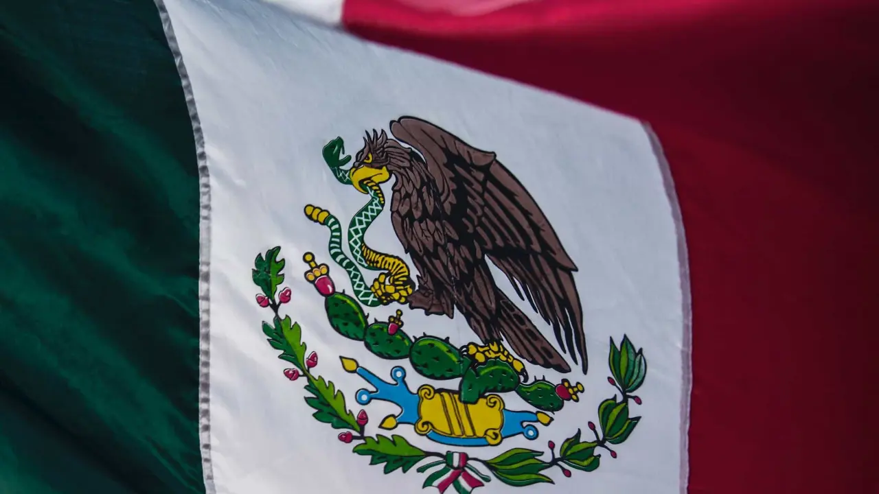 Bandera de México.
