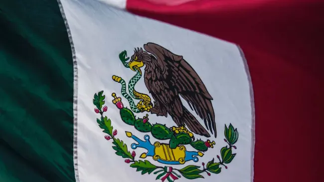 Bandera de México.