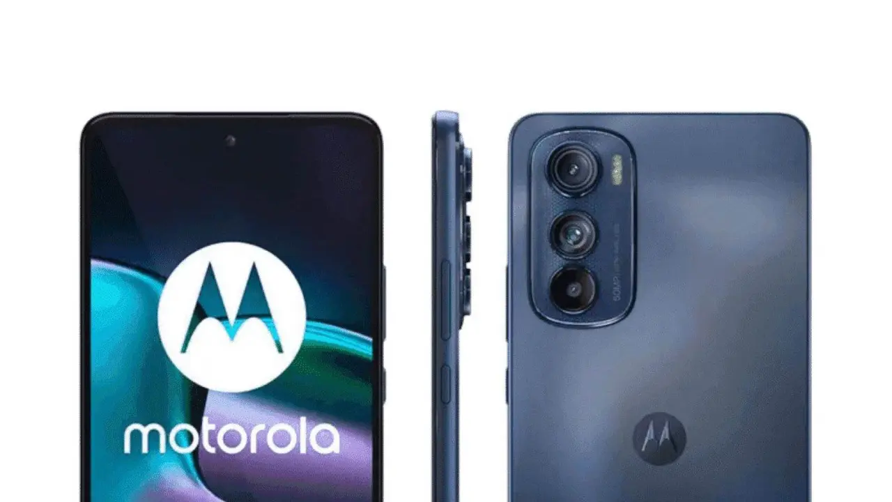 El smartphone Motorola Moto Edge 30 luce con un diseño como si fuera de la gama alta, aunque pertenece a la categoría media. Foto: Cortesía