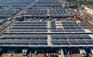Así es la Planta Fotovoltaica en la Central de Abasto de la CDMX, es la más grande del mundo