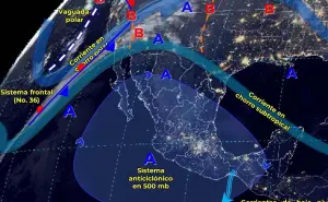 ¡Abrígate! Frente frío no. 36 llegará al noroeste de México este 20 de febrero de 2024