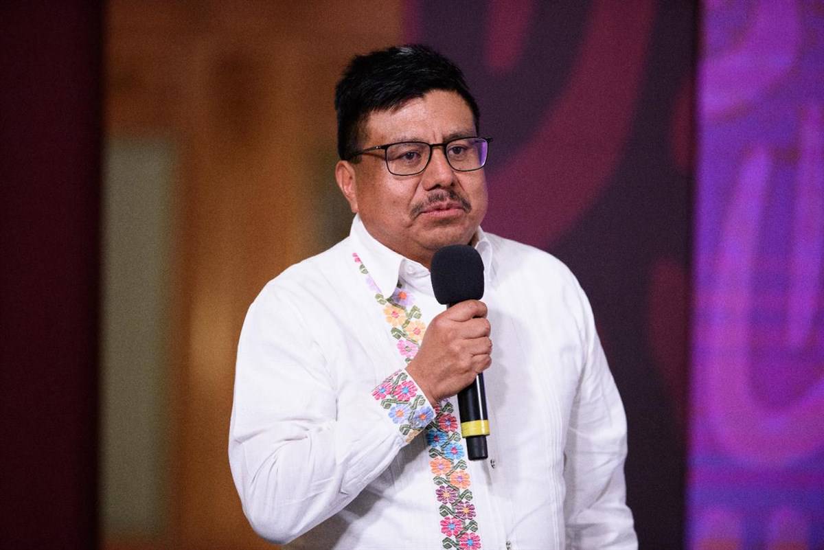 Adelfo Regino Montes, director general del Instituto Nacional de los Pueblos Indígenas (INPI)