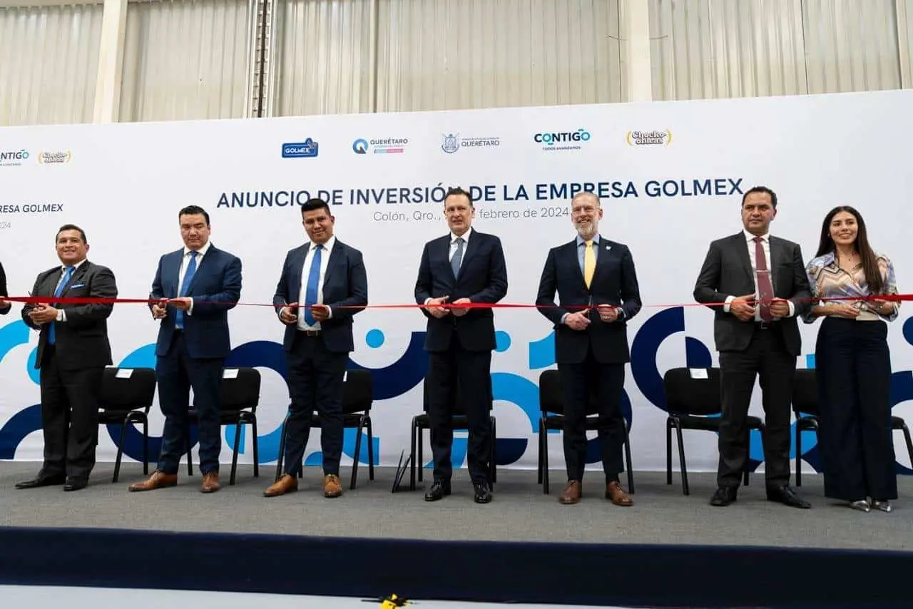 GOLMEX tendrá nueva planta de producción en Querétaro. Foto: Cortesía