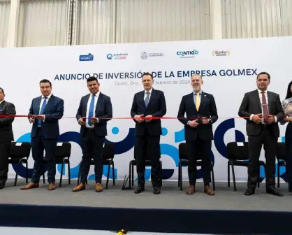 Empresa GOLMEX invertirá en nueva planta de producción en Querétaro