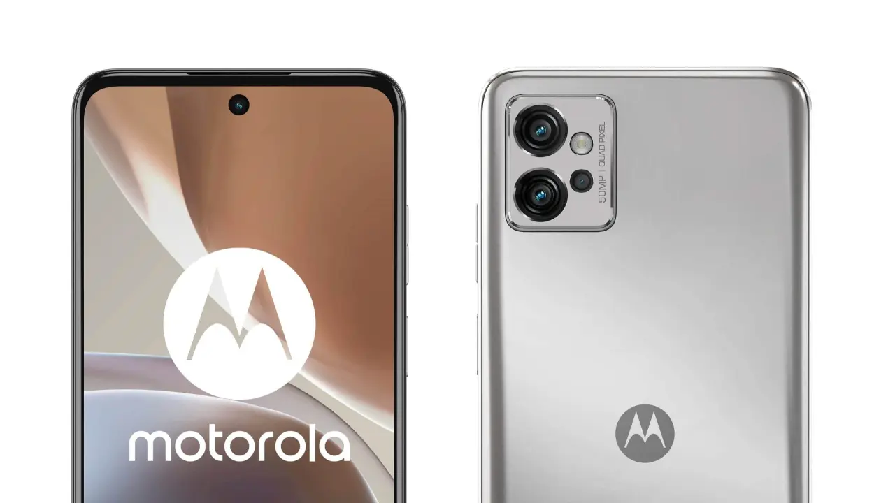 El smartphone Motorola Moto G32 está disponible en los colores: gris mineral, negro, rojo, plateado y dorado. Foto: Cortesía