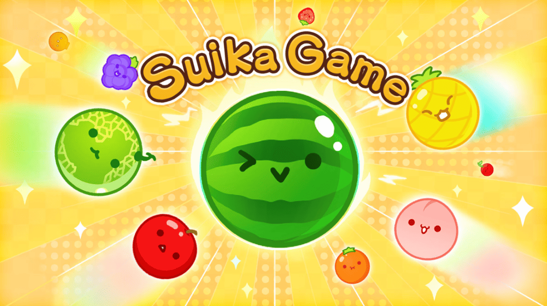 Poster oficial de Suika Game.